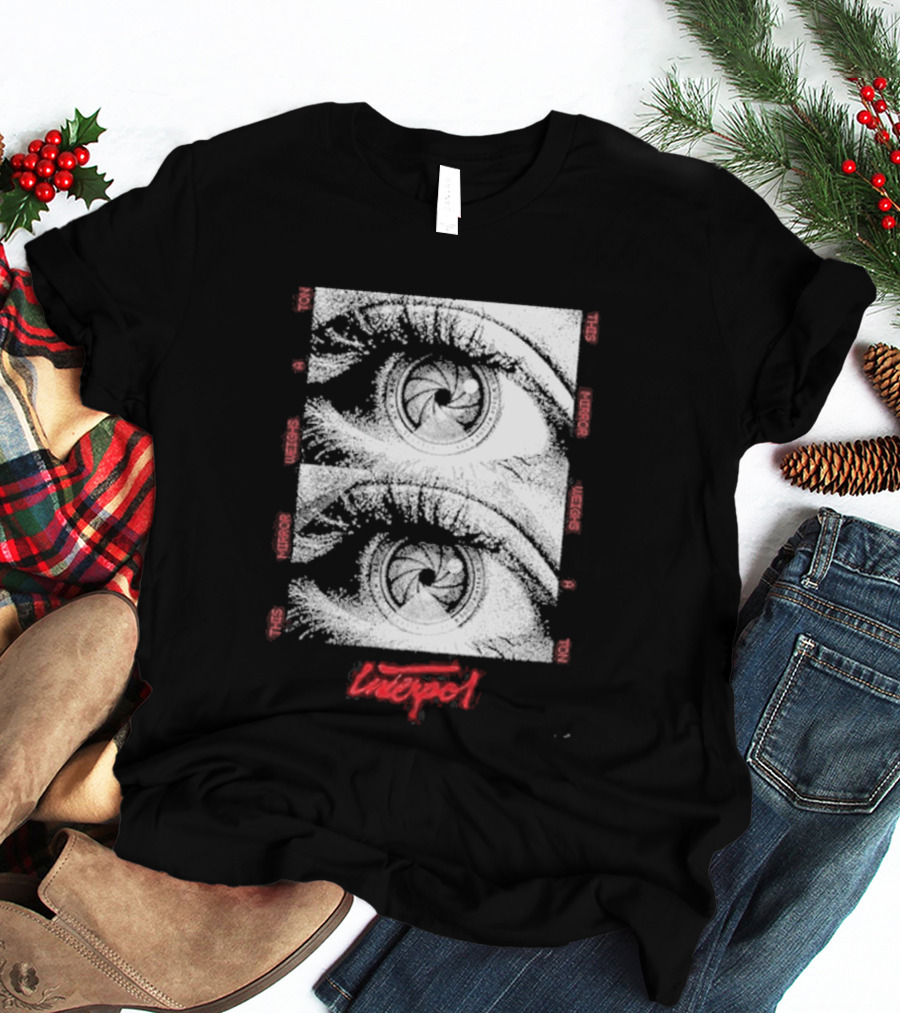 Shepard Fairey Obey Giant Interpol This Mirror Weighs A Ton T-Shirt