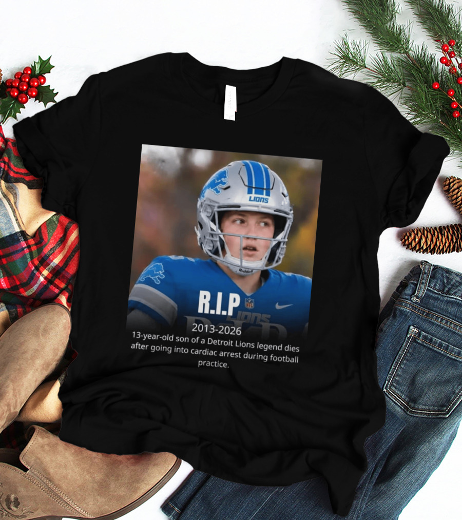 Rip Caden Sorrell Detroit Lions 2013 2026 T-Shirt