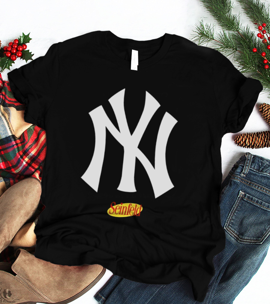 Seinfeld New York Yankees NY TV Show Iconic Collaboration T-Shirt