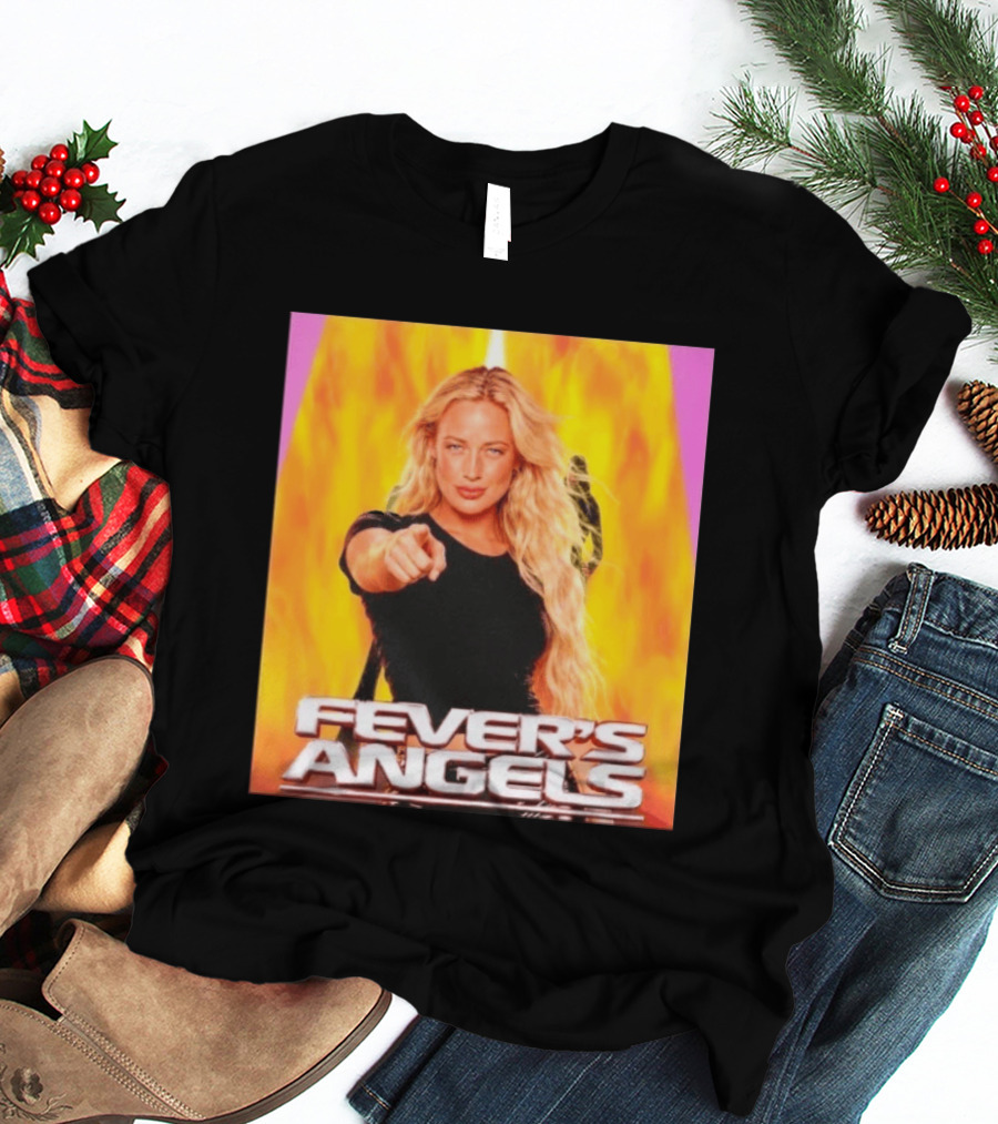 Fever's Angels Full Throttle Action Star Sophie Cunningham T-Shirt