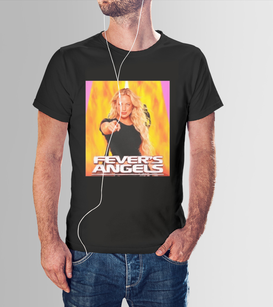 Fever's Angels Full Throttle Action Star Sophie Cunningham T-Shirt