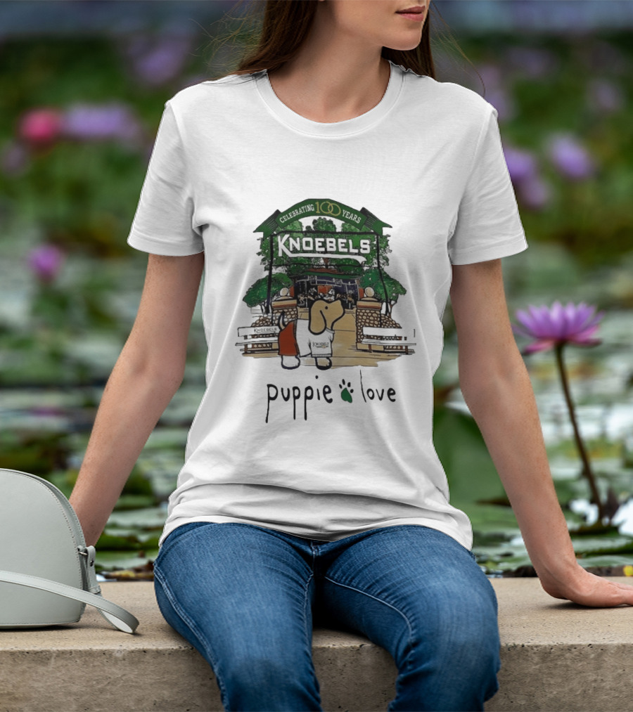 Celebrating 100 Years Knoebels Puppie Love T-Shirt