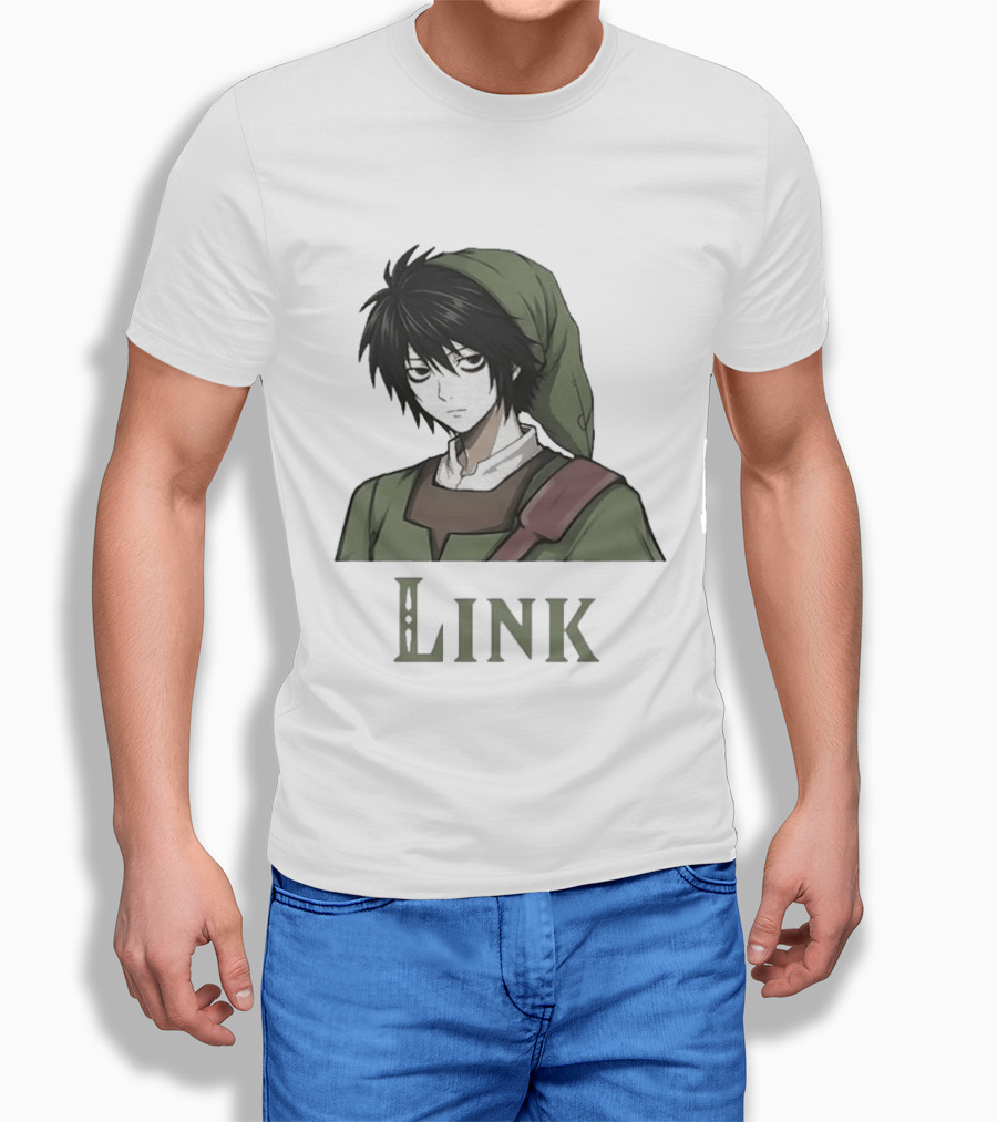L Lawliet As Link The Legend Of Zelda T-Shirt