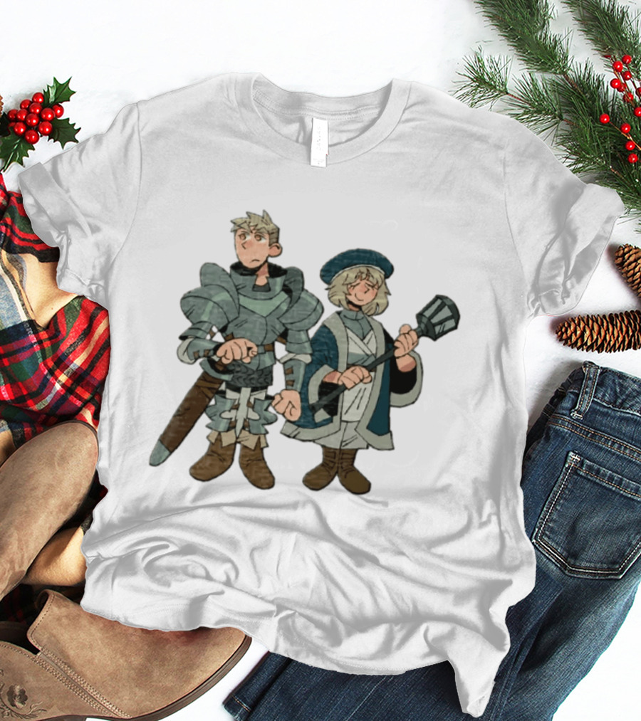 Laios Touden Marcille Donato Characters From Delicious In Dungeon Manga T-Shirt