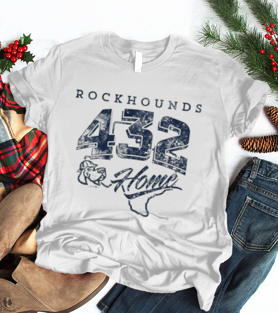 Midland RockHounds 432 Texas Home Baseball Team T-Shirt