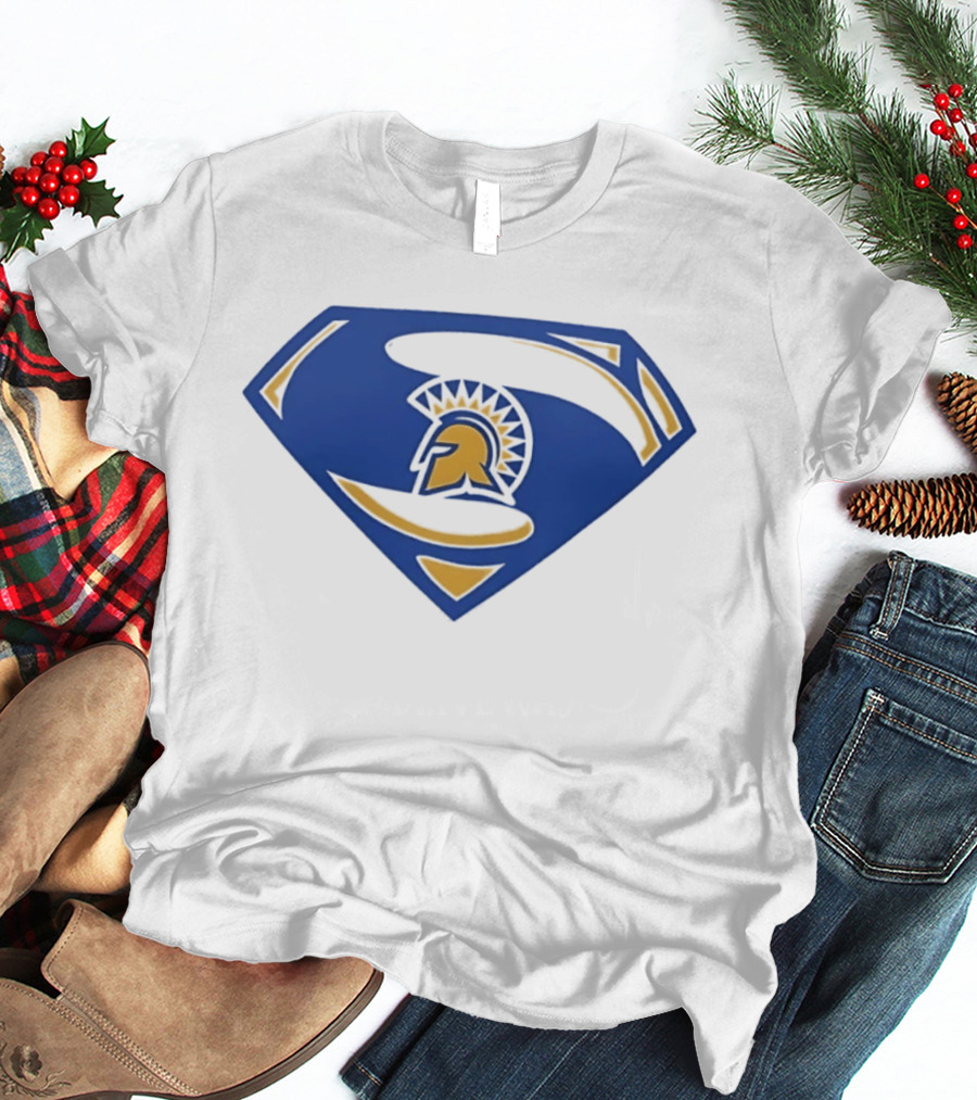 San Jose State Spartans Superman NCAA T-Shirt