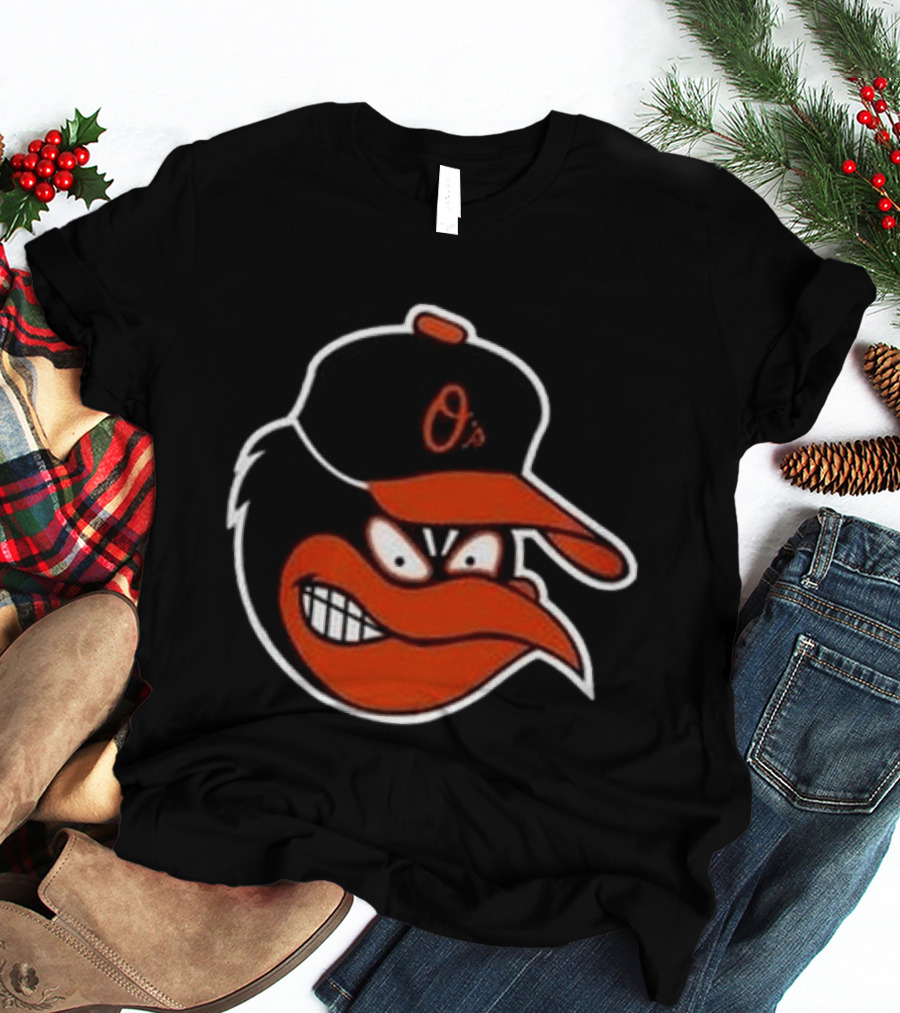 Baltimore Orioles Os Angry Bird Black September 19 2026 T-Shirt