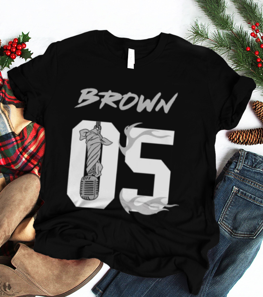 Las Vegas Raiders Chris Brown 2026 The R&R Tour 05 Flame T-Shirt