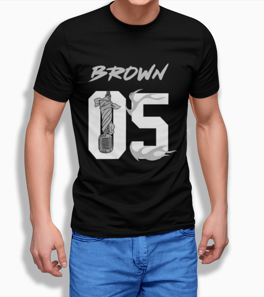 Las Vegas Raiders Chris Brown 2026 The R&R Tour 05 Flame T-Shirt