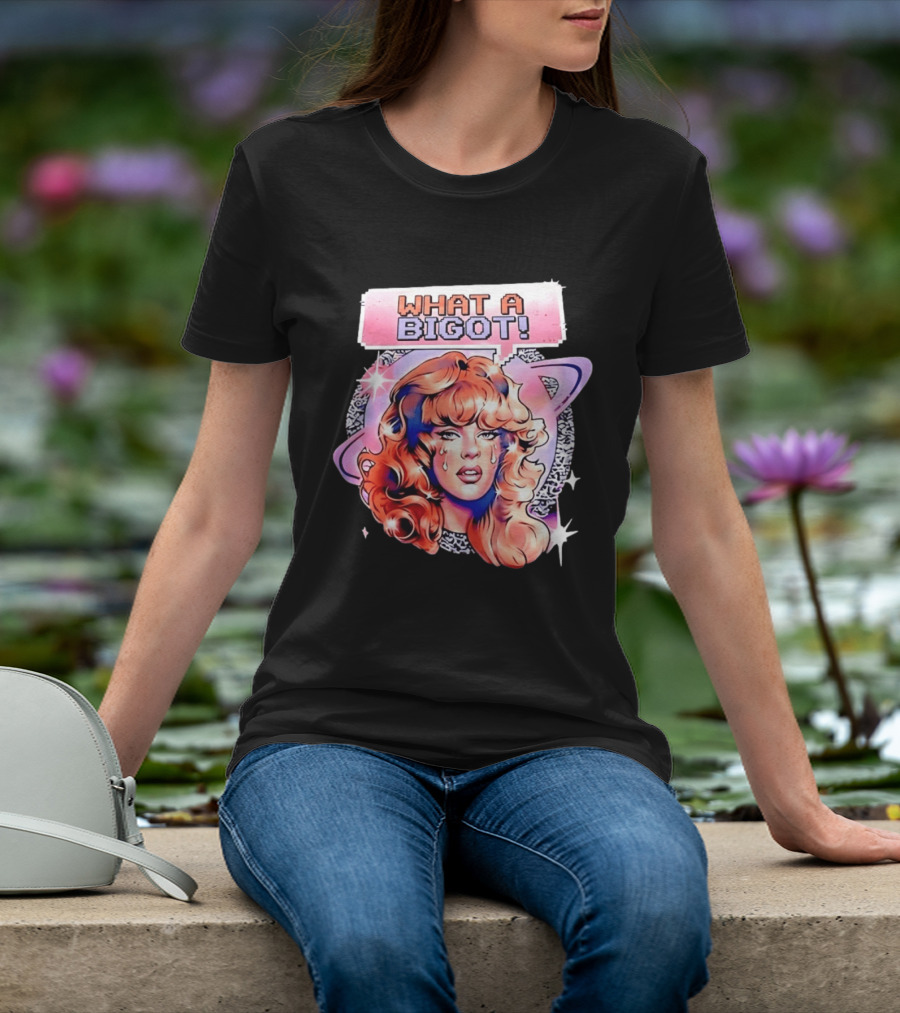 Natasha Lyonne What A Bigot Retro Comic T-Shirt