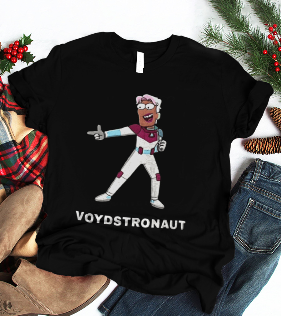 Voydstronaut Cartoon Character With Spacesuit Costume For The Incredibles Fans T-Shirt