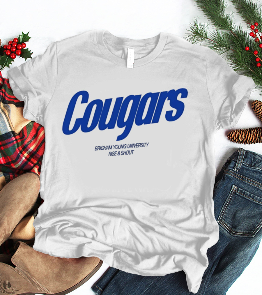Brigham Young University Cougars Rise Shout T-Shirt