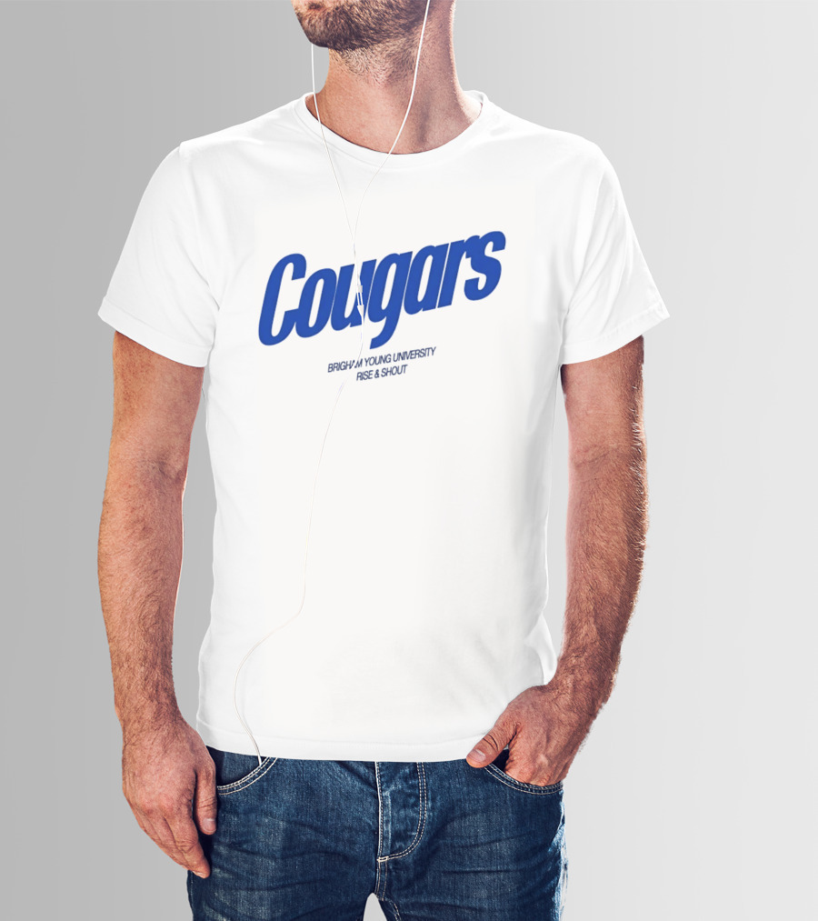 Brigham Young University Cougars Rise Shout T-Shirt