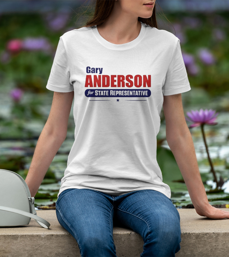 Gary Anderson MI State Representative 2026 Campaign T-Shirt
