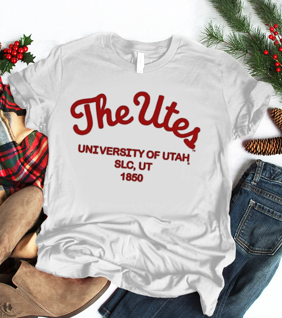 The Utes University Of Utah SLC UT 1850 T-Shirt