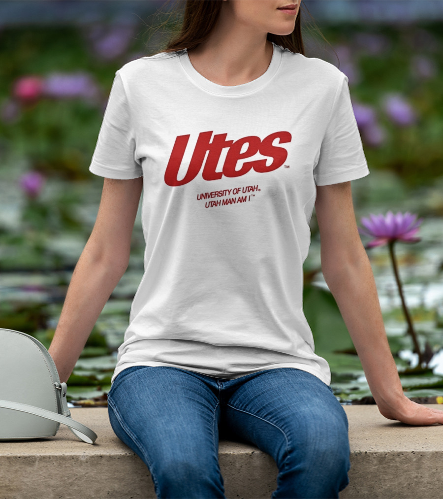 Utes University Of Utah Utah Man Am I NCAA T-Shirt