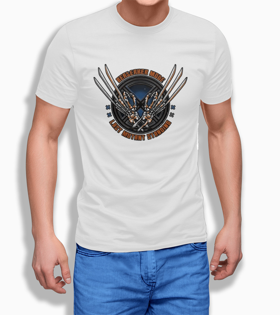 Wolverine Berserker Mode Last Mutant Standing T-Shirt