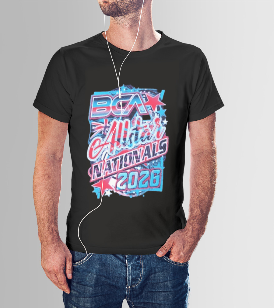 BCA Allstar Nationals 2026 Union Jack Stars T-Shirt