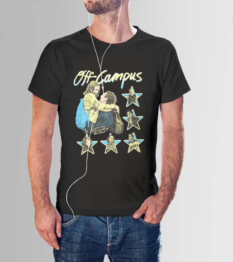 Off Campus Elle Kennedy Love Was Never Part Of The Deal Romance Book Characters T-Shirt