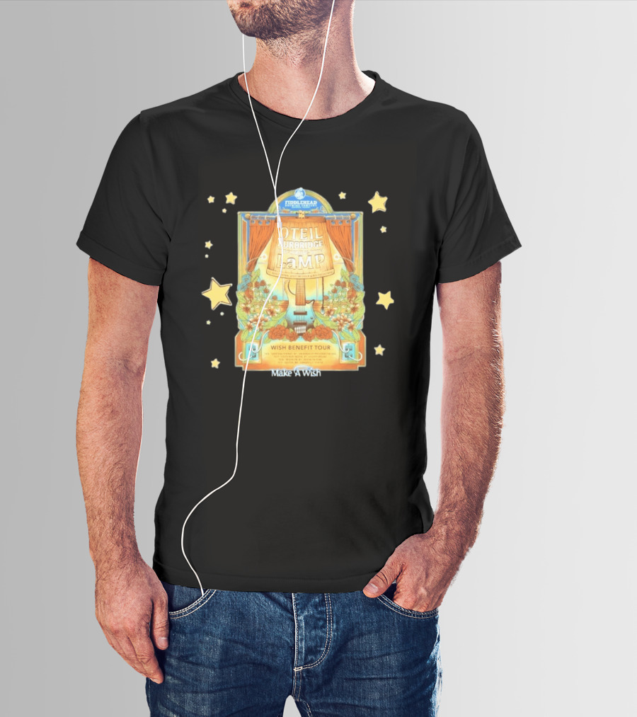Oteil Burbridge LaMP Wish Benefit Tour Make A Wish Foundation Fiddlehead Brewing Company T-Shirt