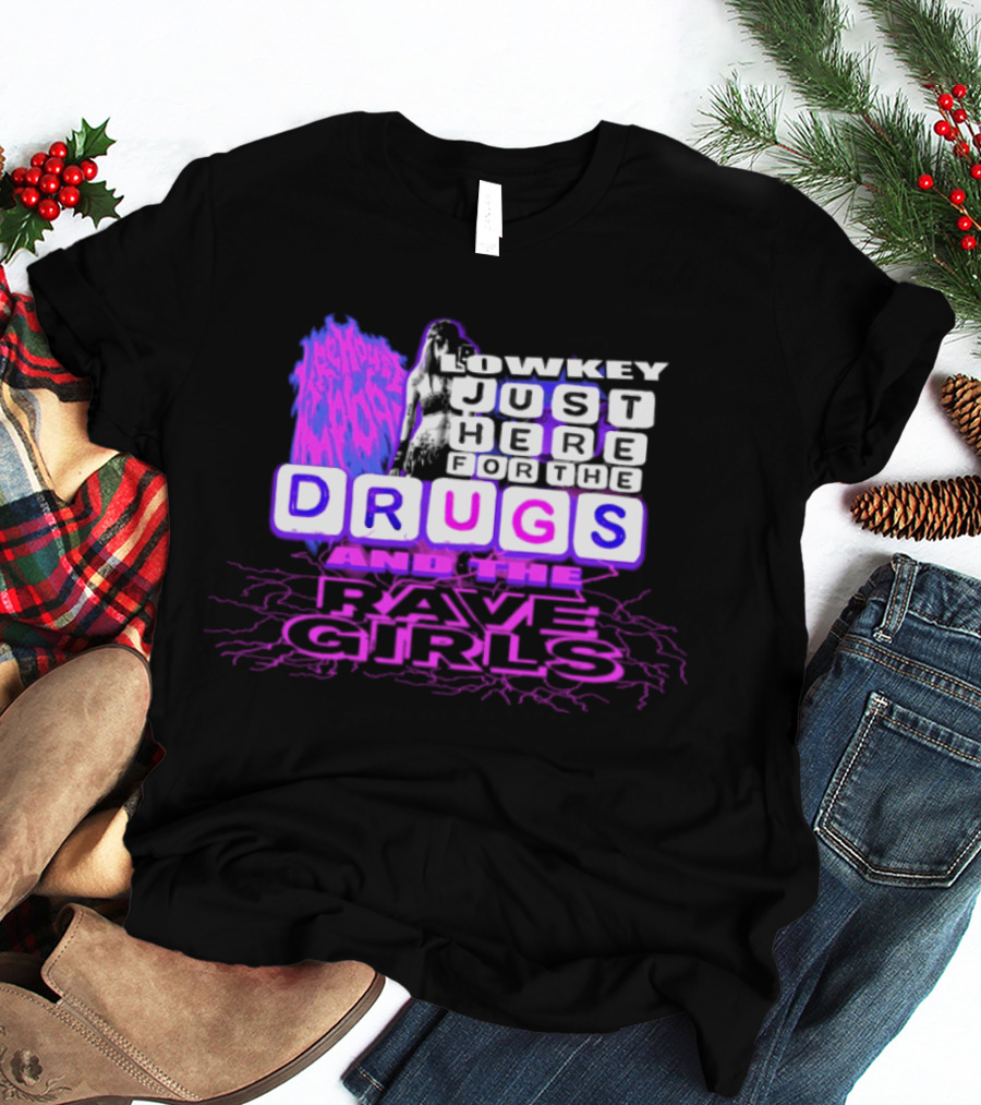 Lowkey Firehouse 666 Drugs Anti Life Rave Girls T-Shirt