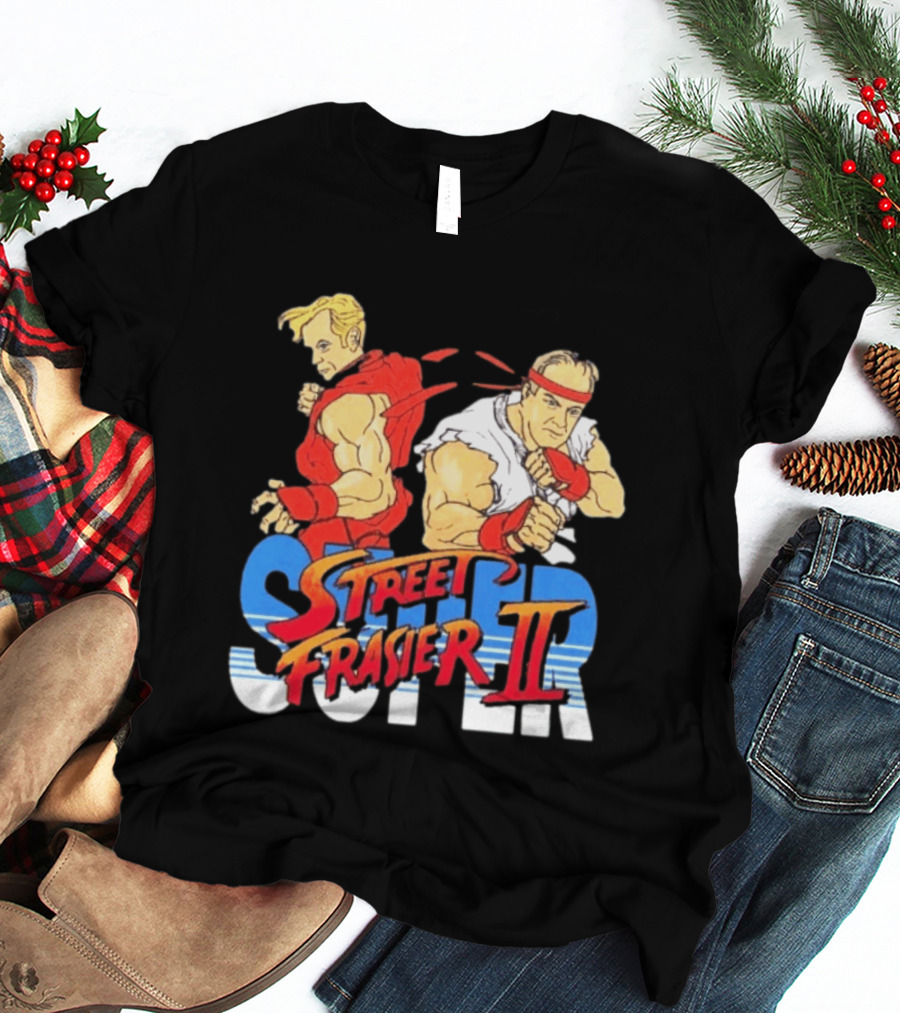 Supper Street Frasier II Retro Fighter T-Shirt