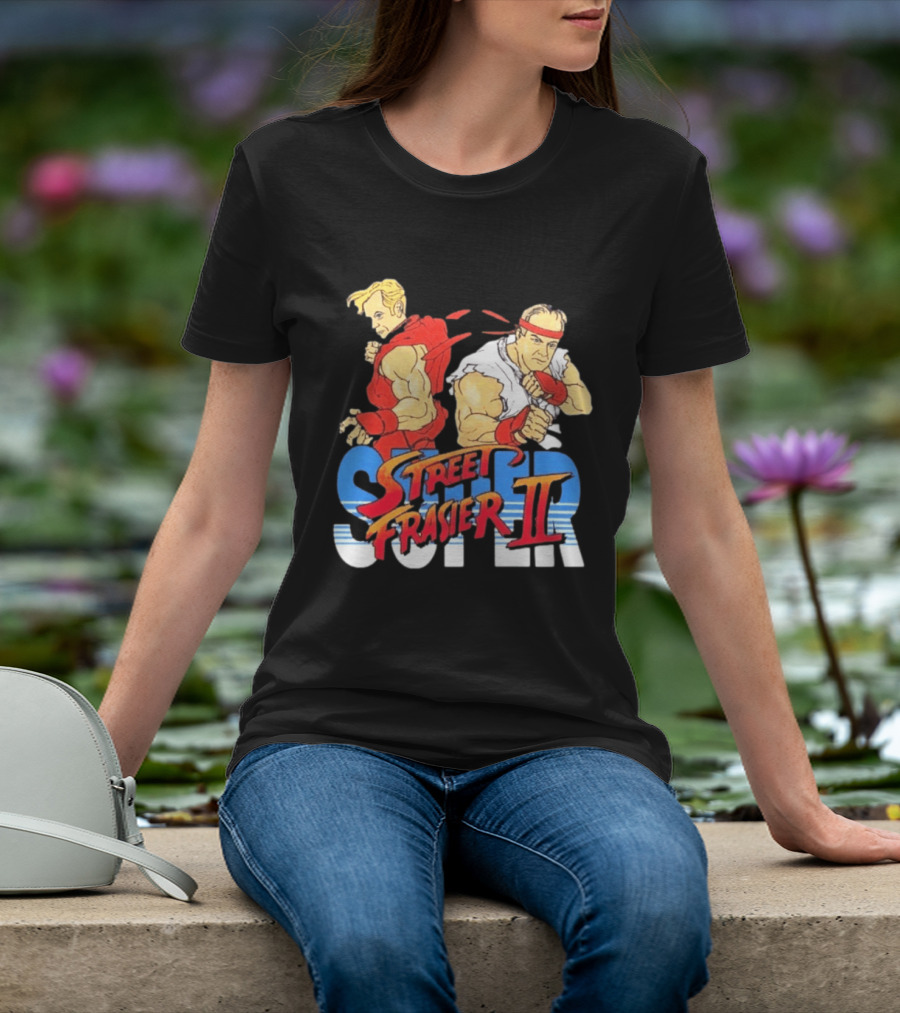 Supper Street Frasier II Retro Fighter T-Shirt