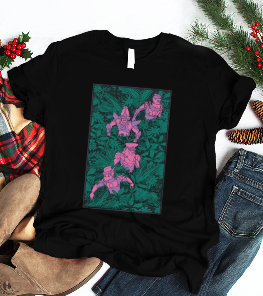 Twrp Store Rainforest Zip Up Robot Jungle Adventure T-Shirt