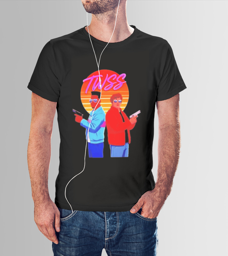 TWSS Will Jamal Retro Sunset Duo T-Shirt