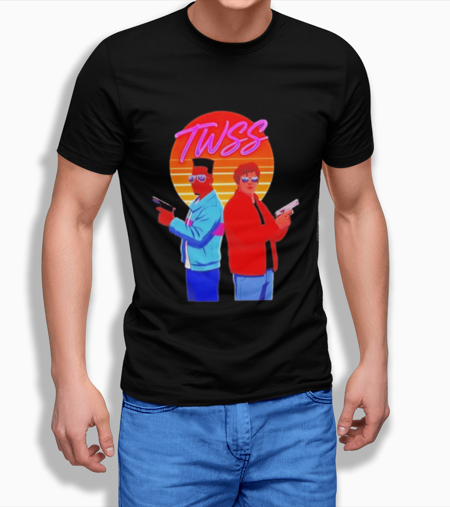 TWSS Will Jamal Retro Sunset Duo T-Shirt