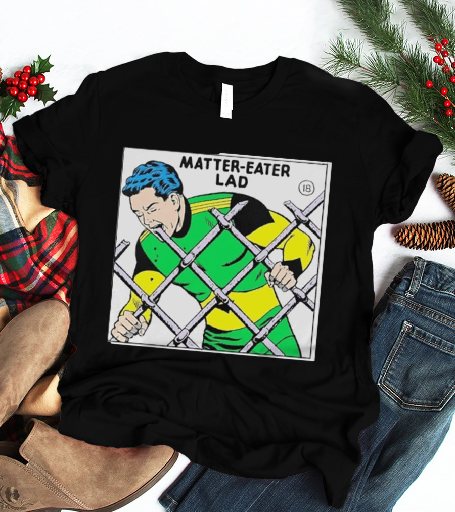 Matter Eater Lad DC Comics Retro Comic Book Panel T-Shirt