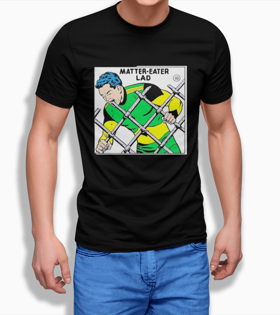 Matter Eater Lad DC Comics Retro Comic Book Panel T-Shirt