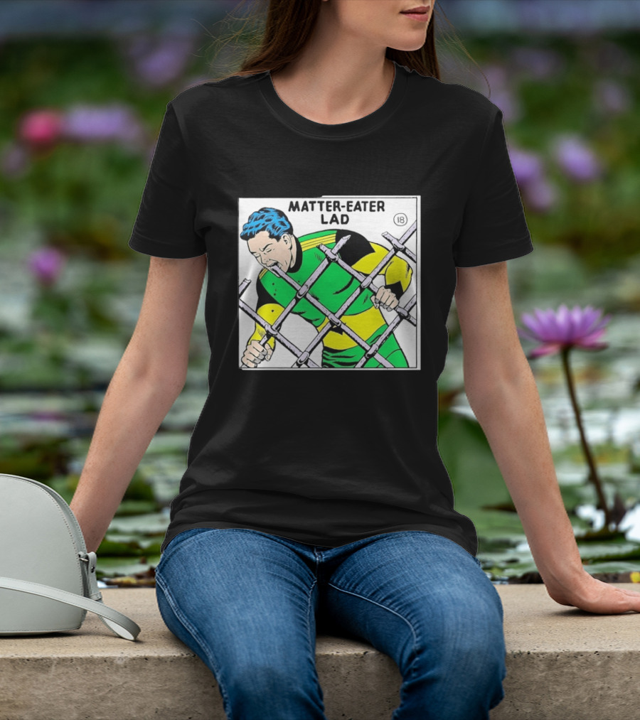 Matter Eater Lad DC Comics Retro Comic Book Panel T-Shirt