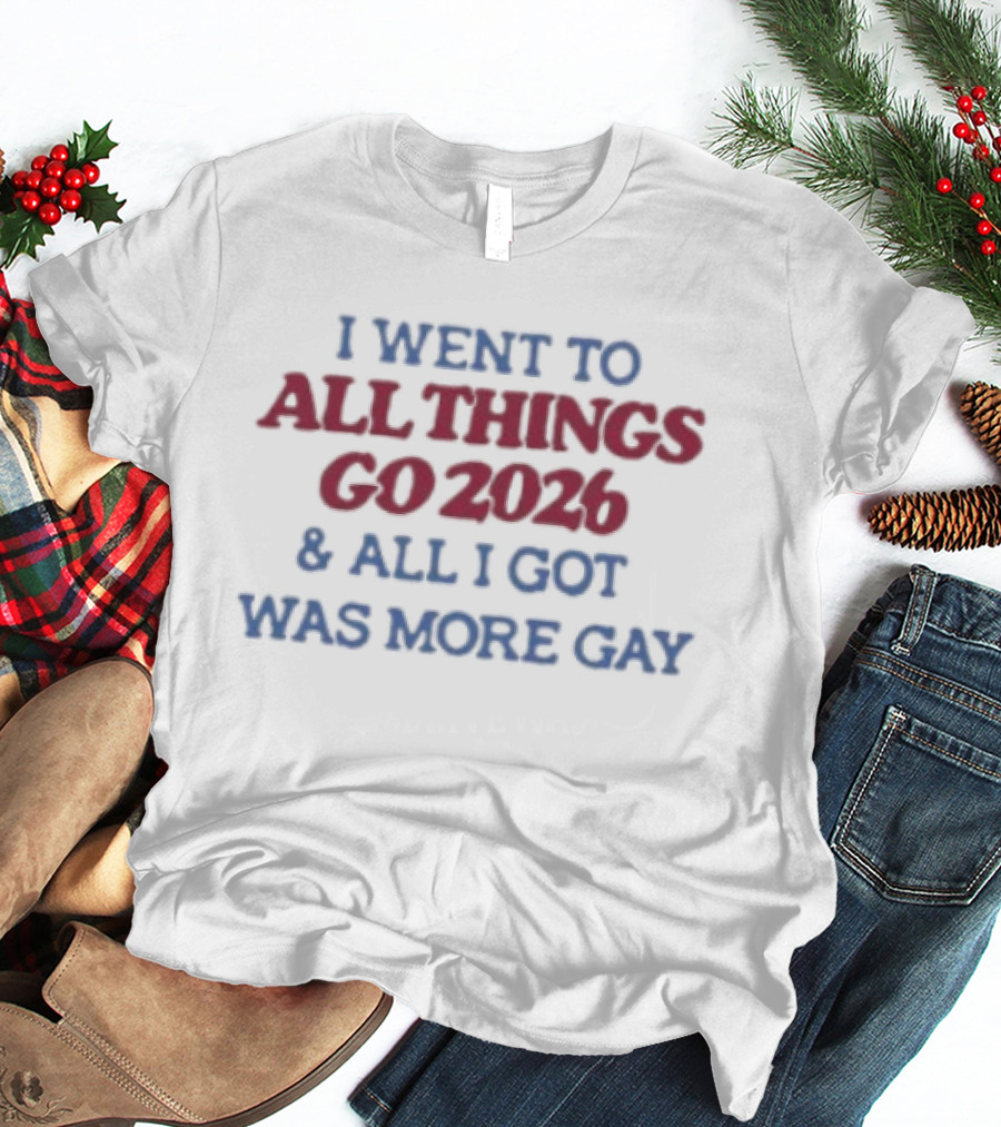 I Went To All Things Go 2023 And All I Got Was More Gay T-Shirt