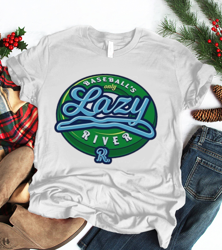 Baseball's Only Lazy River Kansas City Royals R T-Shirt