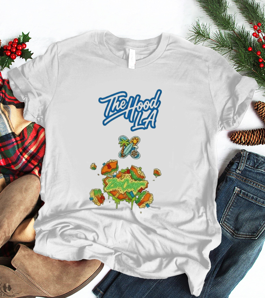 The Hood LA Dodgers Zoocorp Tropical Vibes T-Shirt