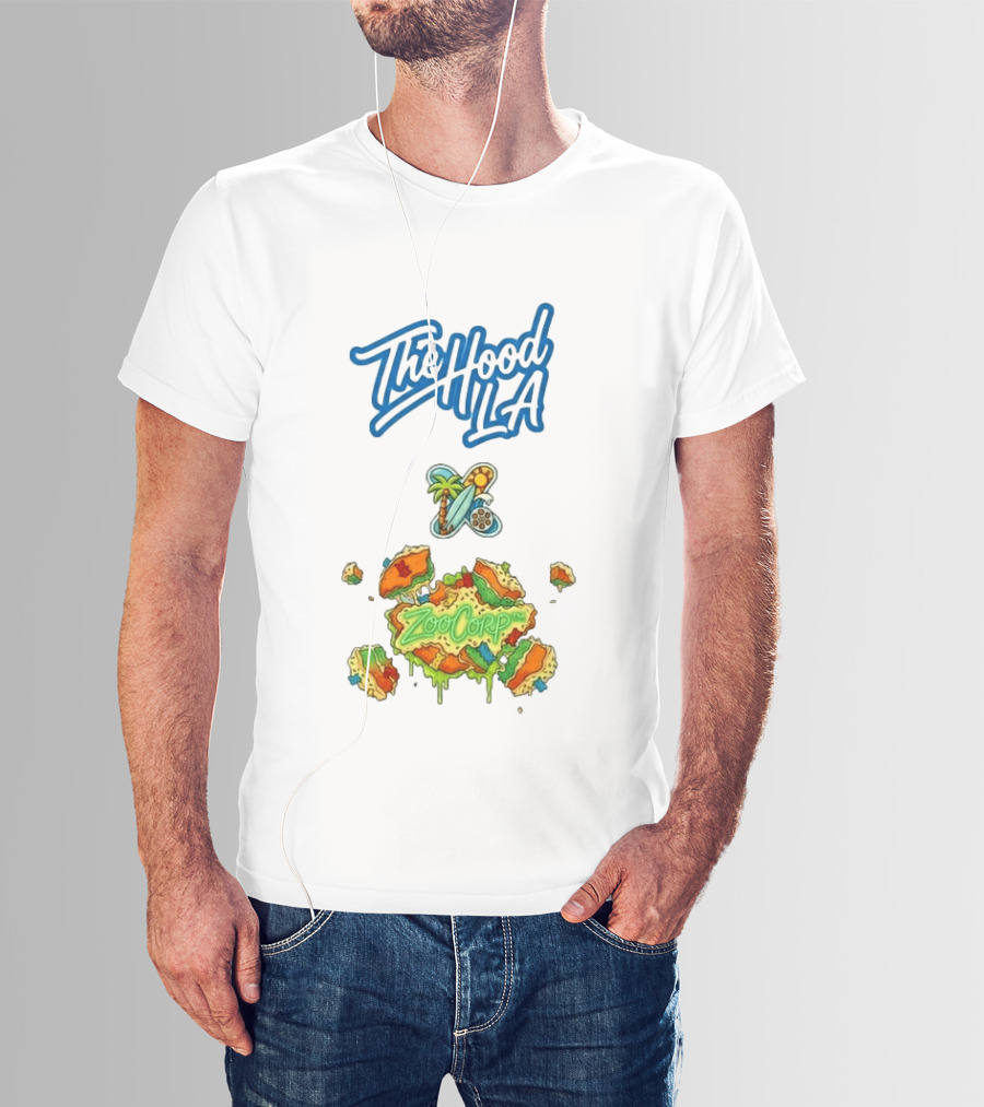 The Hood LA Dodgers Zoocorp Tropical Vibes T-Shirt
