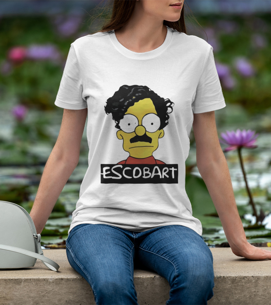 Ned Flanders Escobart Simpsons Mashup T-Shirt
