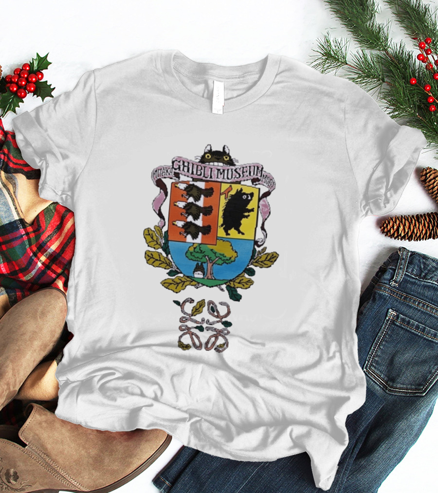 Ghibli Museum Mitaka Crest Totoro T-Shirt
