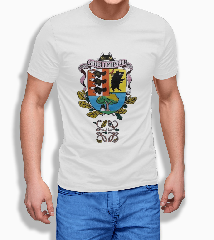 Ghibli Museum Mitaka Crest Totoro T-Shirt