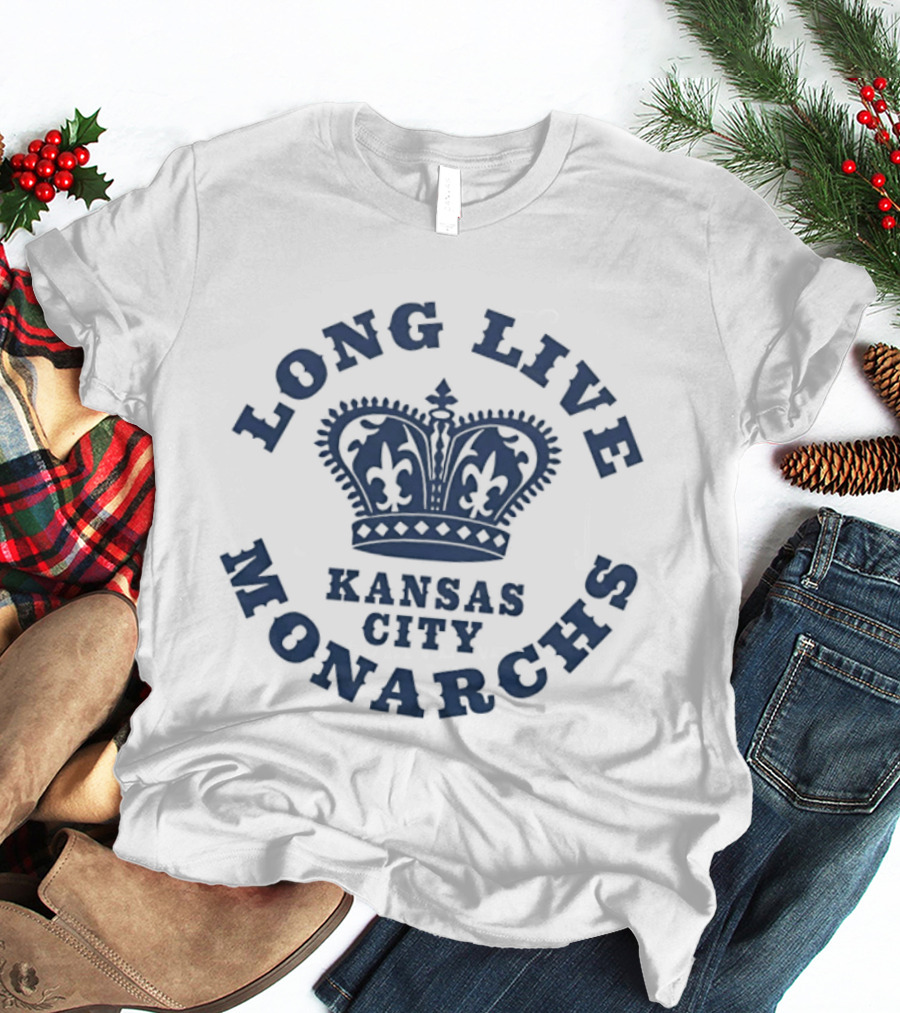 Long Live Kansas City Monarchs Negro Leagues Crown T-Shirt