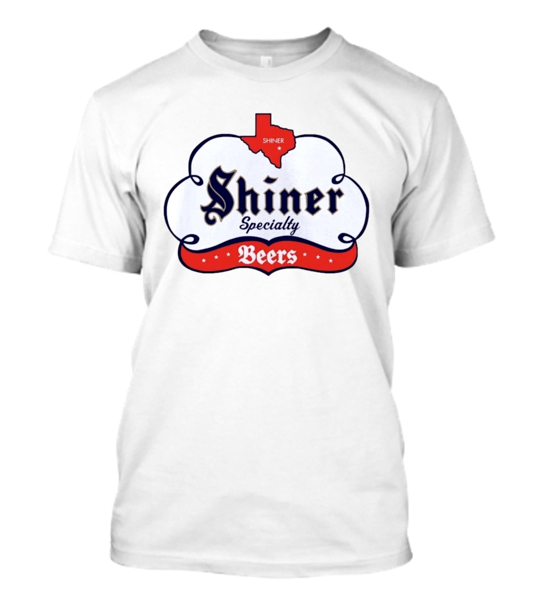 Shiner Specialty Beers Texas Map T-Shirt