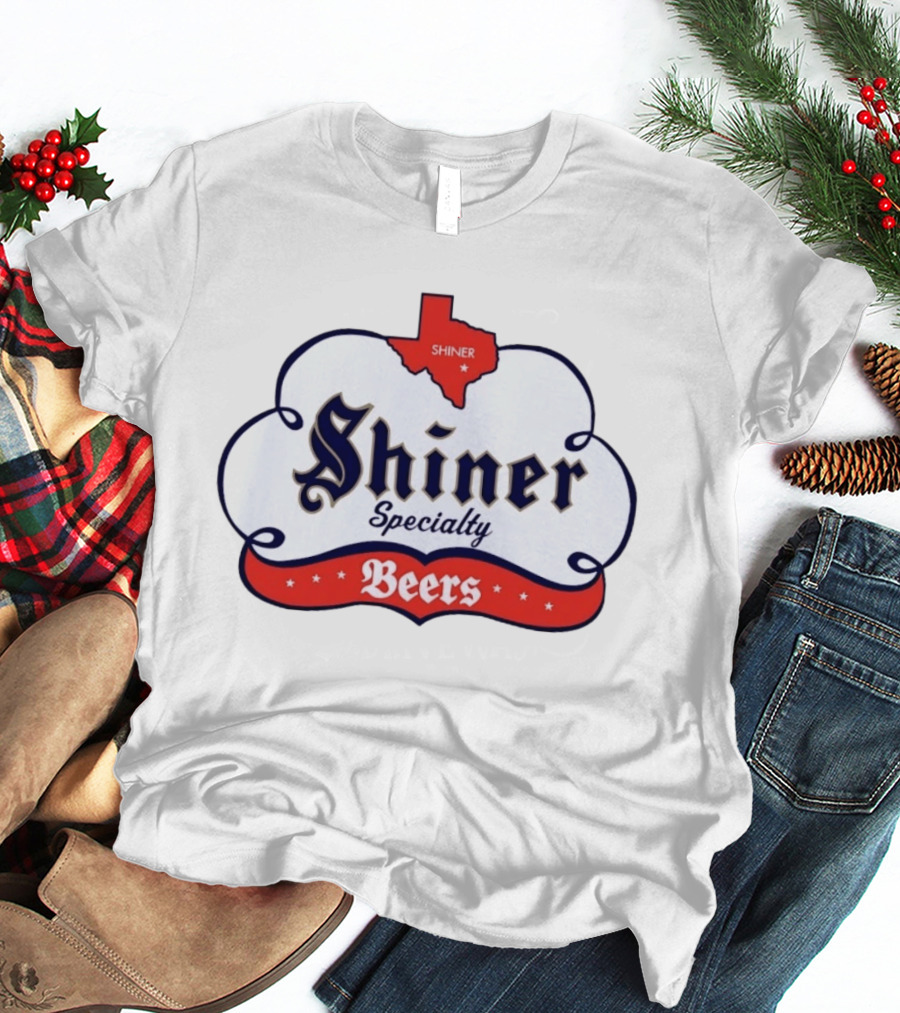 Shiner Specialty Beers Texas Map T-Shirt