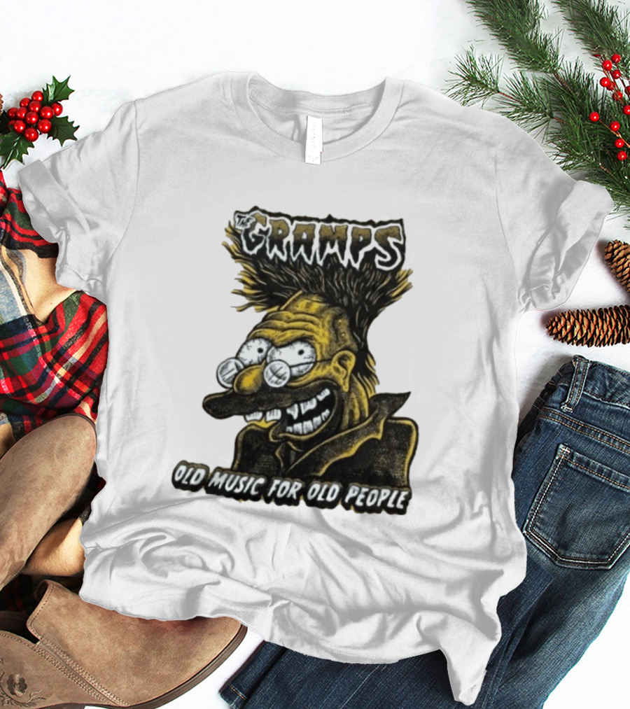 The Gramps Old Music For Old People Simpsons T-Shirt