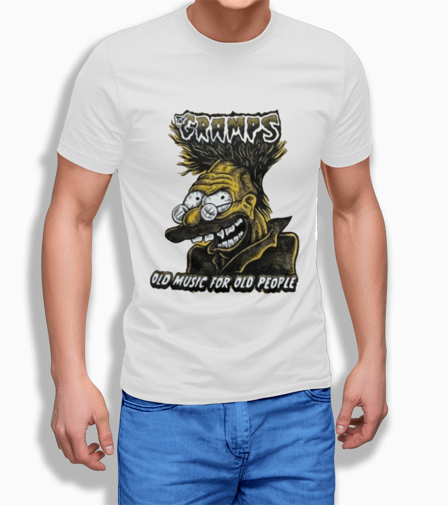 The Gramps Old Music For Old People Simpsons T-Shirt