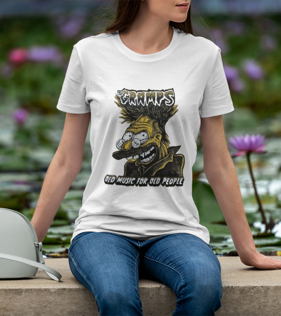 The Gramps Old Music For Old People Simpsons T-Shirt
