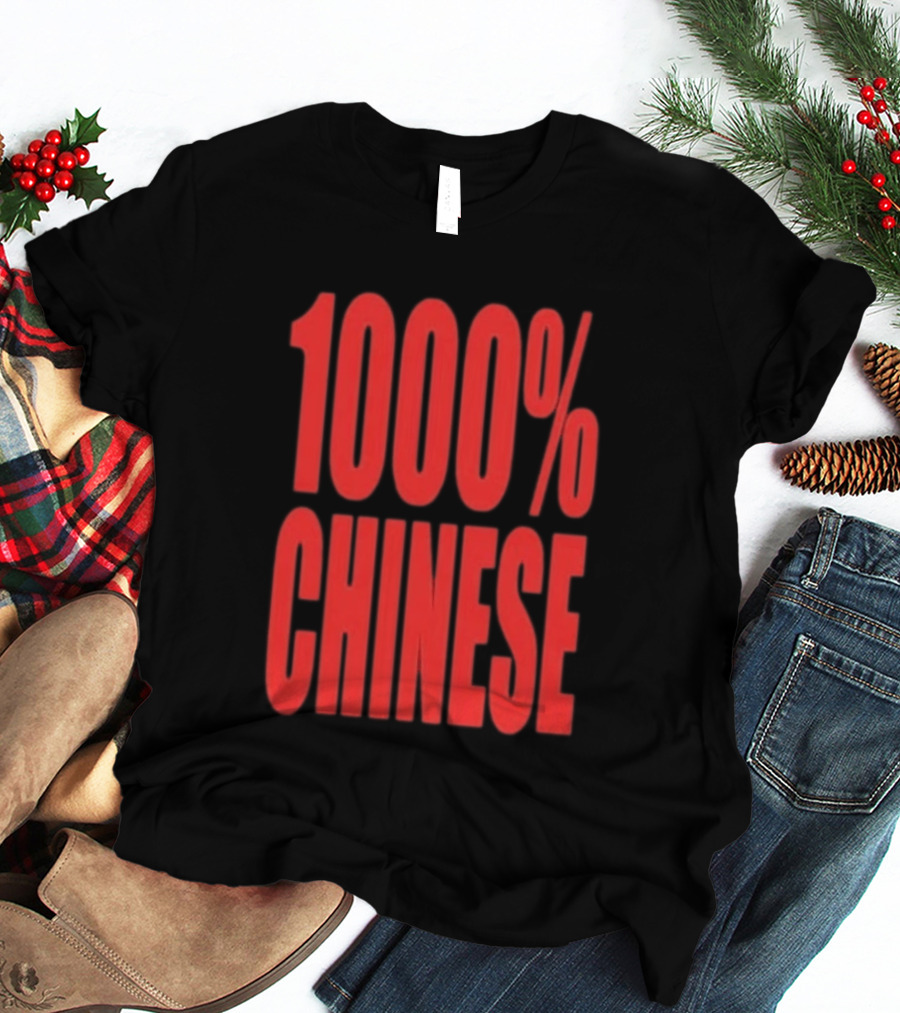 1000% Chinese Heritage Identity Culture T-Shirt