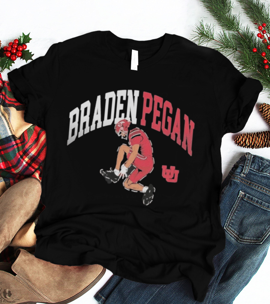 Braden Pegan Utah Utes Football Comic T-Shirt