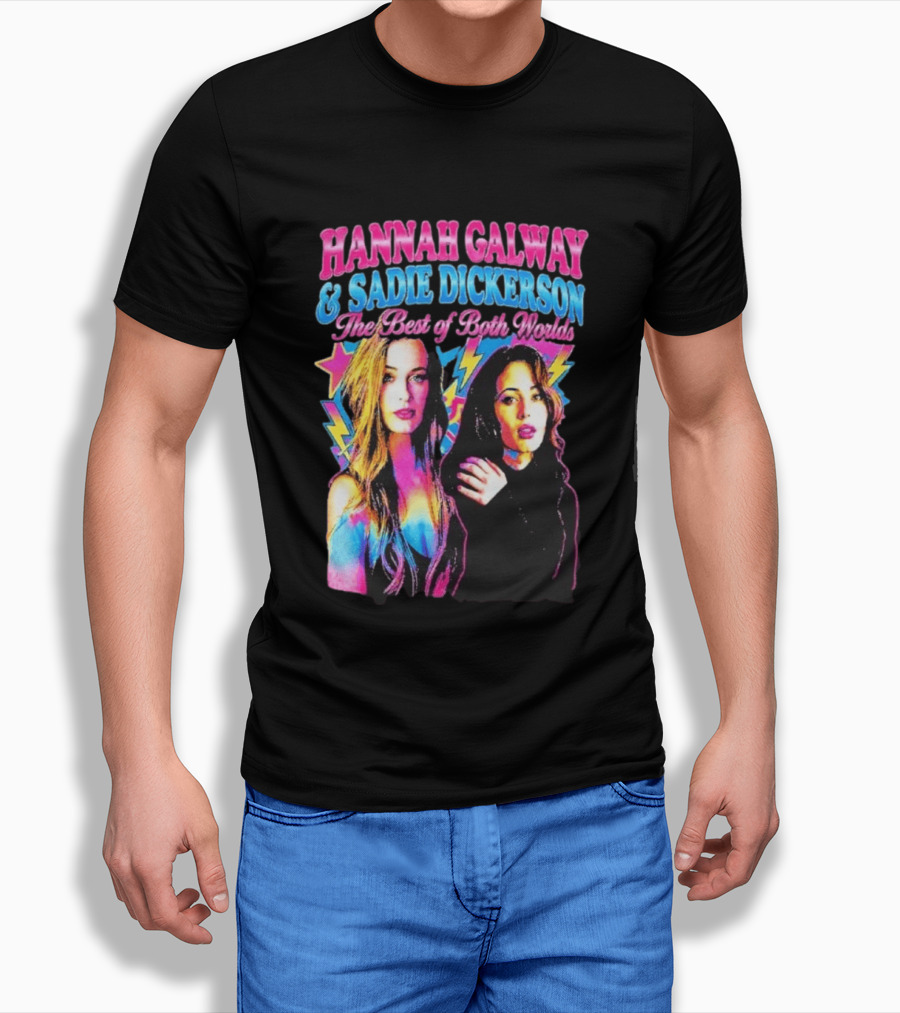 Hannah Galway Sadie Dickerson The Best Of Both Worlds Vibrant Pop T-Shirt