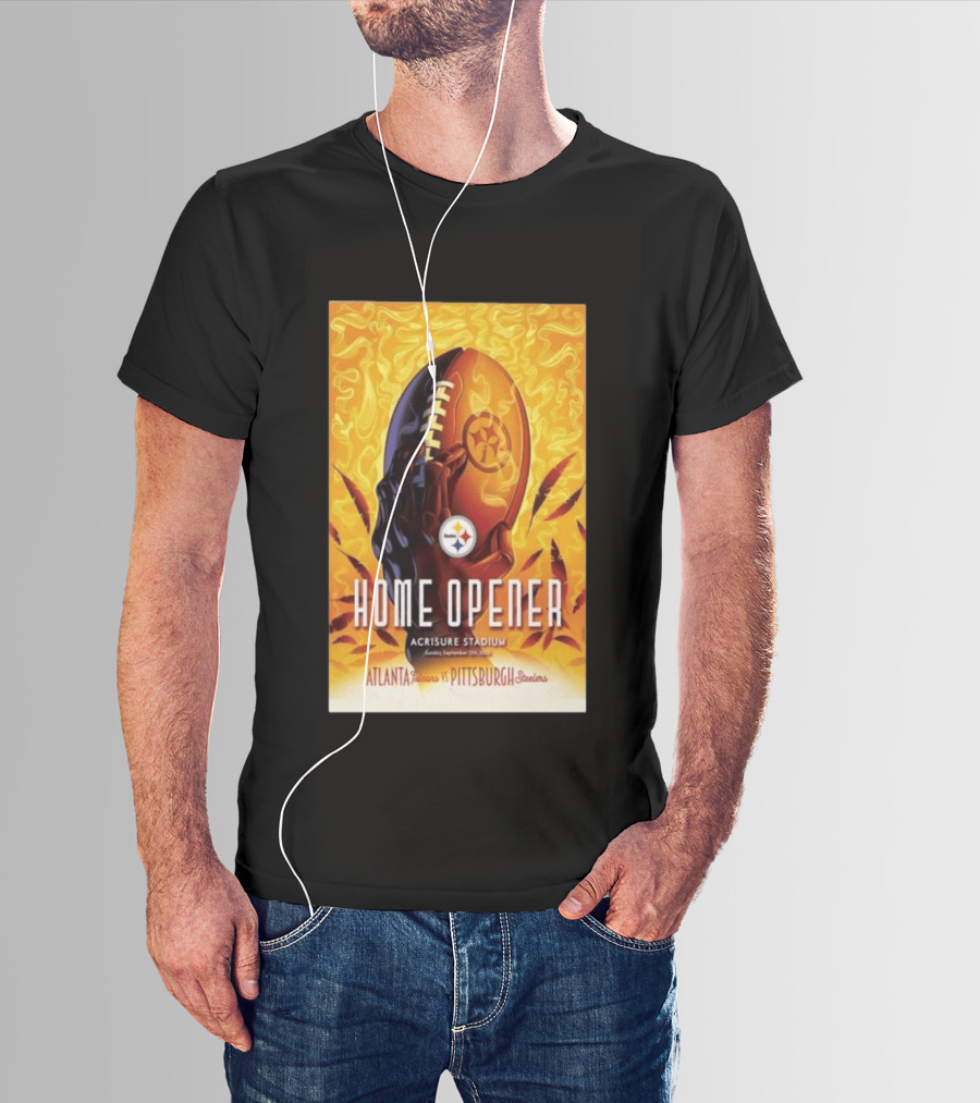 Atlanta Falcons Vs Pittsburgh Steelers Home Opener Acrisure Stadium September 13 2026 T-Shirt